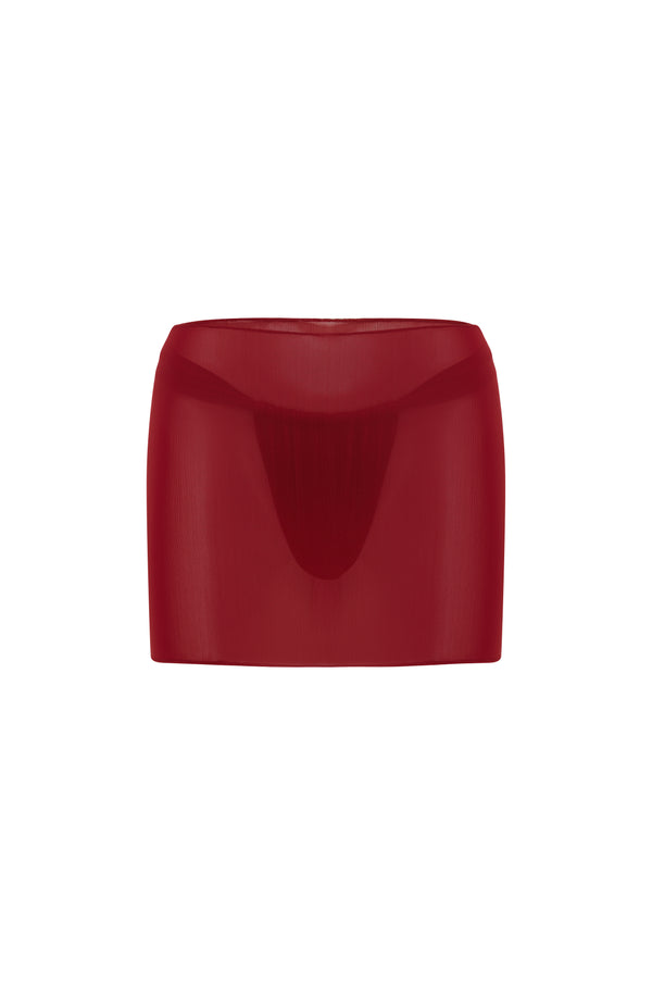 Cherié Mesh Mini Skirt