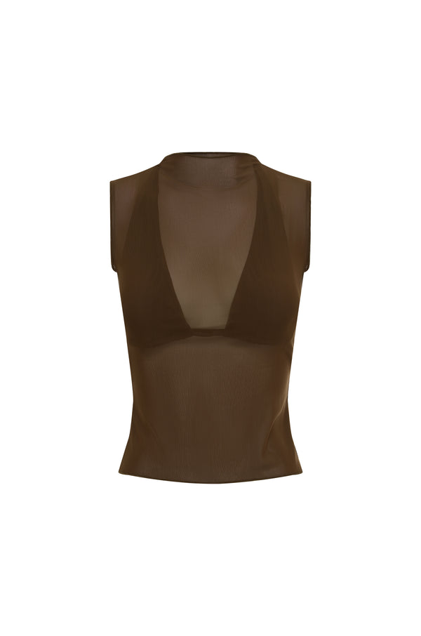 Mesh Top Mocha