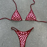 PRE ORDER* NASCAR Bikini Bottoms Cherry