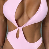 Enigma Swimsuit Pink