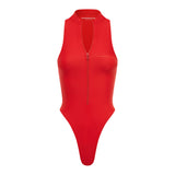 PRE ORDER (L)* Backless Leto Swimsuit Red