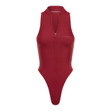 Backless Leto Swimsuit Cherry